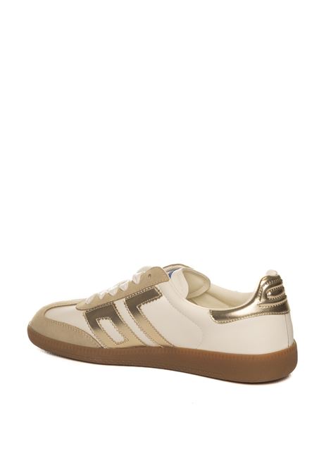 Cloud white/gold sneaker BACK 70 | CLOUD2505METALLIC-17